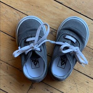 Gray Toddler Vans